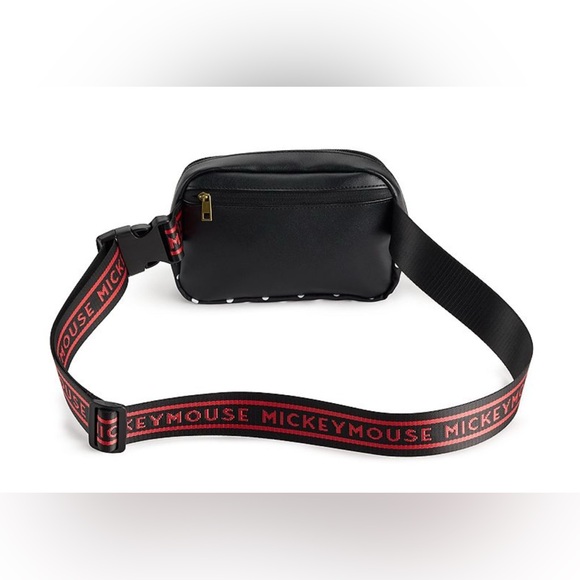 Mickey Mouse Black & White Belt Bag- NWT - Picture 2 of 5